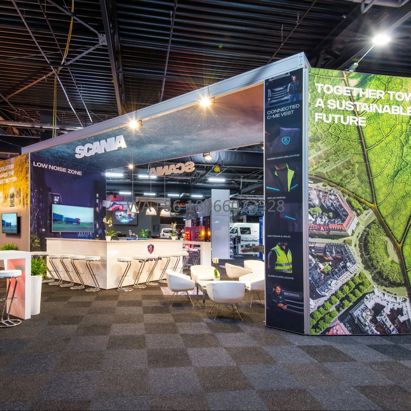 Boîte à lumière LED sur pied, cadre Portable sur pied, grande taille 20x30, rétroéclairé, SEG, pour monde en béton