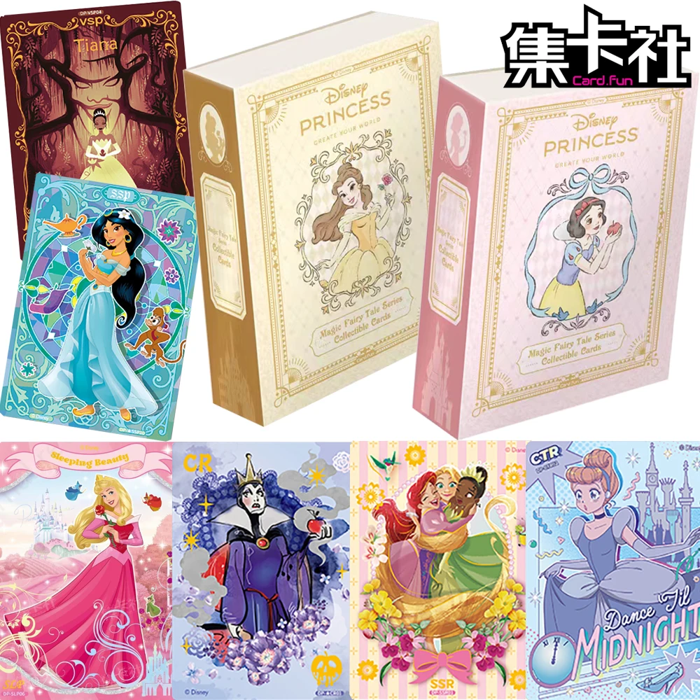 Original Card.fun Princess Rare Collection Cards Magic Fairy Tale Series Dreamy Retro Trendy Animated IP Figure Charm Card Gift
