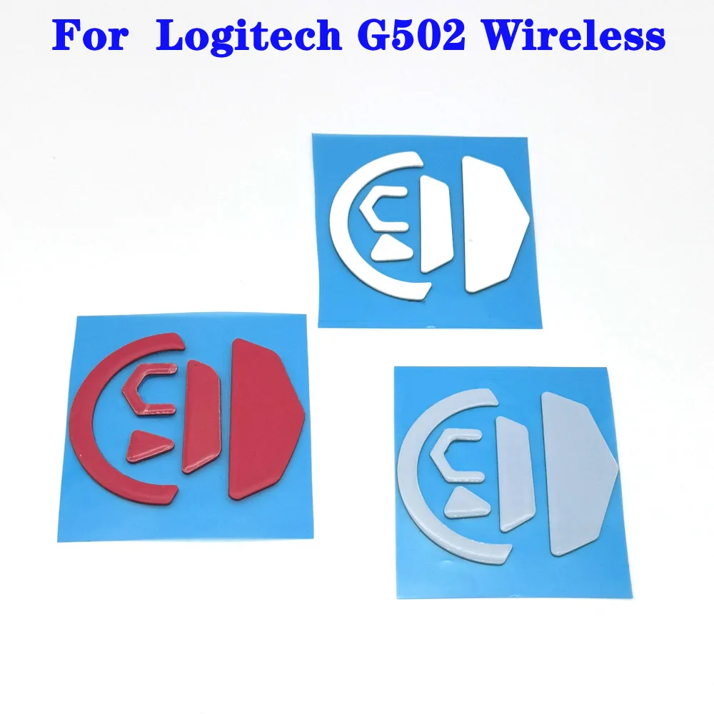 

1set competition level mouse feet skates connector for Logitech G502 Wired and lightspeed wireless edition White Gray Red