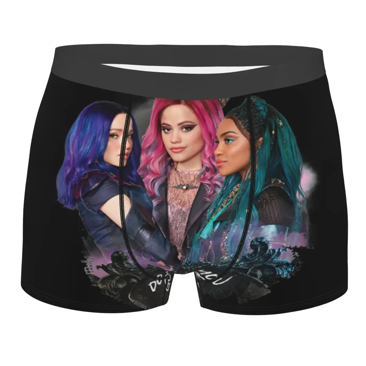 

Descendants Mal Uma Audrey Do What You Gotta Do Boxer Shorts Men 3D Print Male Soft Underwear Panties Briefs