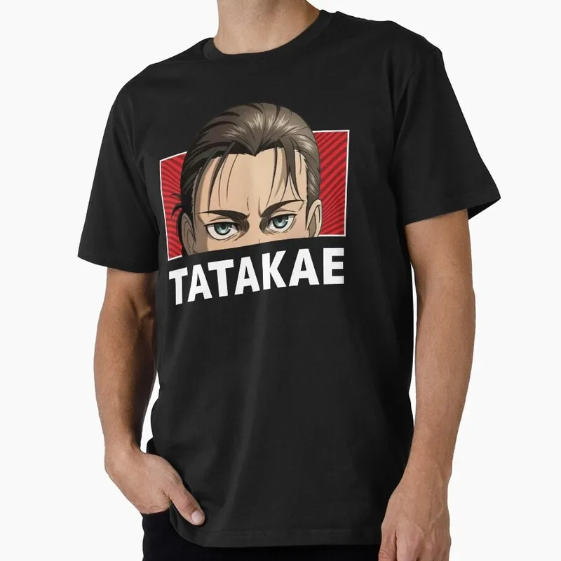 Boy peeker 1205 Attack on Titan Anime Gift T shirt Short Sleeve Tee Shingeki no kyojin Print Graphic Clothes US size tops