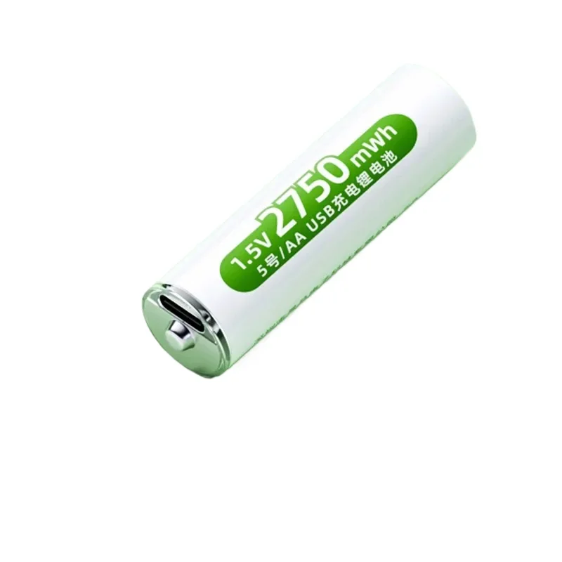 1.5V AA 2750mWh  USB аккумулятор аа Lithium Batteries Rechargeable battery Pilha Recarregavel