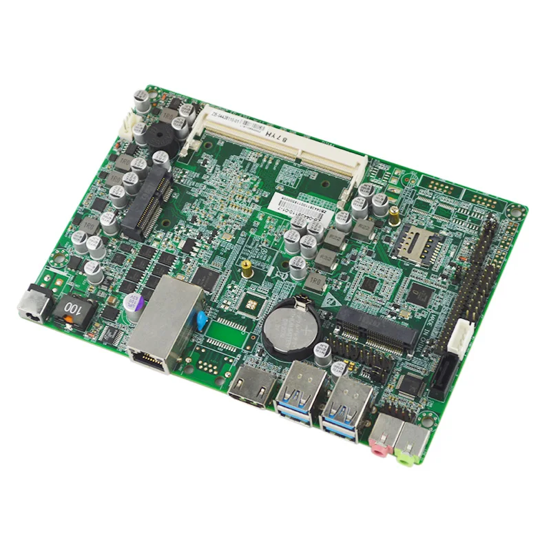 4 Inch Mini ITX Motherboards  I3 6100U DDR3 SATA Fanless Desktop Integrated Single Industrial Automation