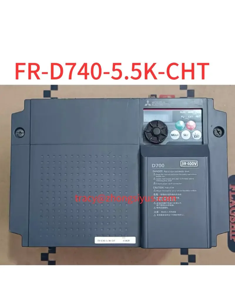 

Used frequency converter 5.5 kw, fr-d740-5.5 k-cht