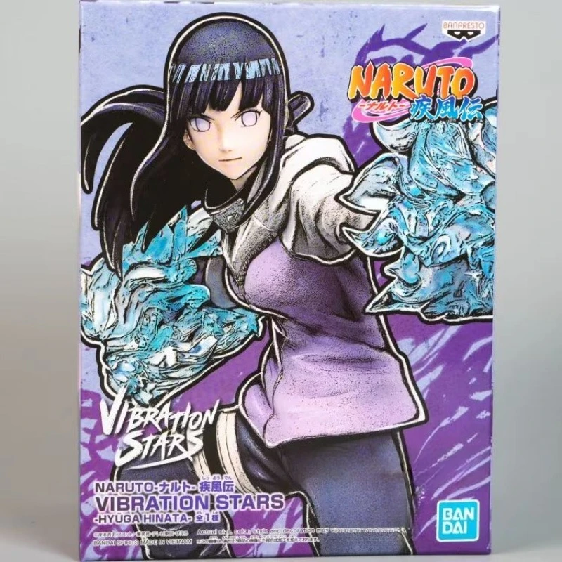 ฟิกเกอร์อนิเมะนารูโตะ ฮินาตะ ฮิยูกะ ของสะสมจากแบนได บันเพรสโต ของตกแต่งแนวอนิเมะสุดฮิต