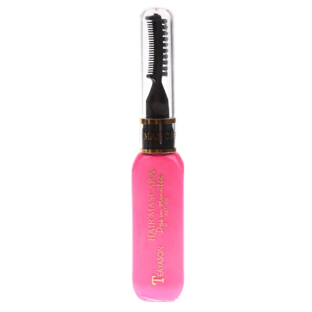 Salon Hairdressing Disposable Temporary Hair Color Mascara Dye Tint Highlight Streaks for Women Girl Men Hair Coloring