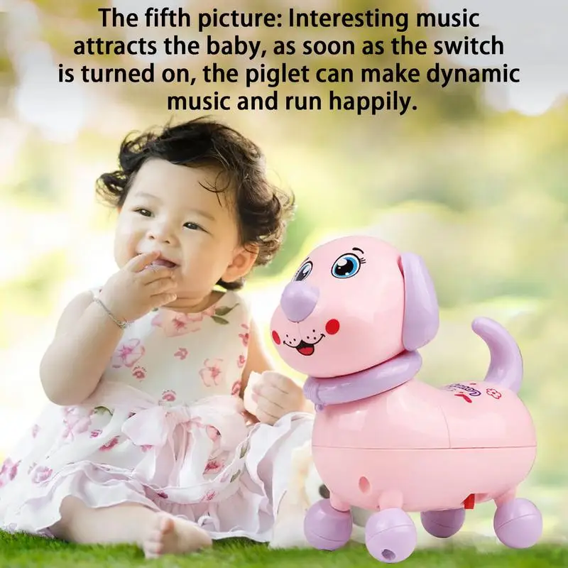 Brinquedos musicais para crianças, Heavy Duty, Música Dancing Pig Toy, Animais Atraente Elétrica Dança Música Brinquedos, Multifuncional Aprendizagem