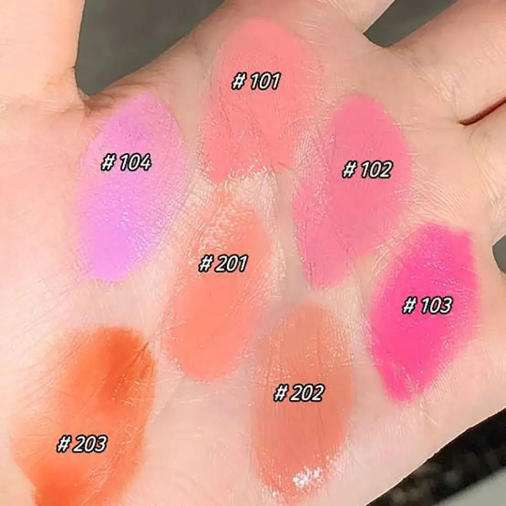 Brightening Pink Single Blush Palette Luster Nature Rouge Long Lasting Monochrome Women Girl