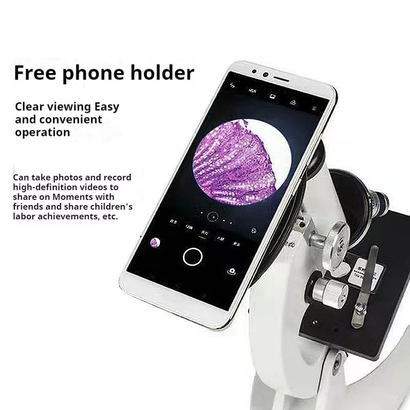 40X-2400X Monocular Optical biological Microscope For School Children Science Experimental Biology Microscope