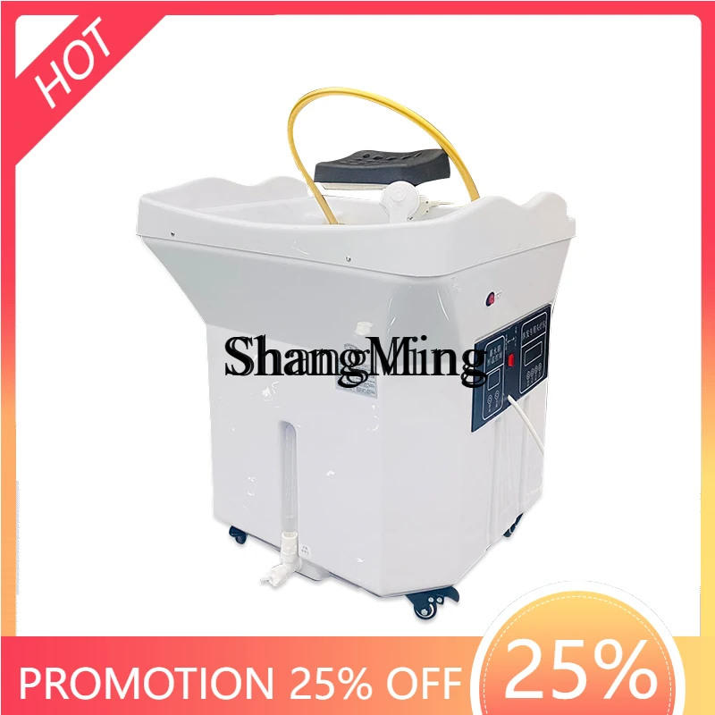 

CL mobile head basin free of water, intelligent constant temperature fumigation, water circulation shampoo