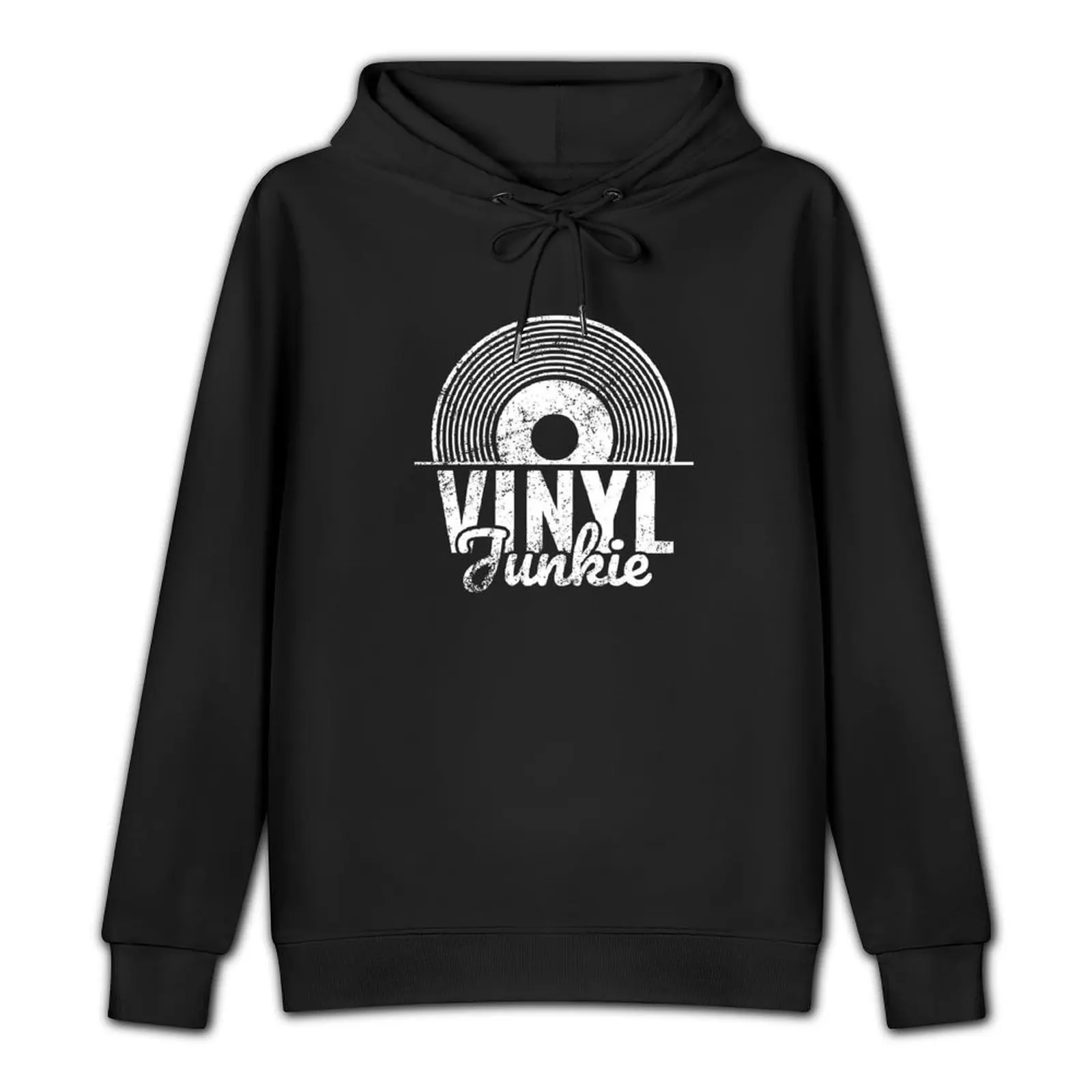 Record Collector Vinyl Junkie Pullover Hoodie korean style clothes korean autumn clothes tracksuit men