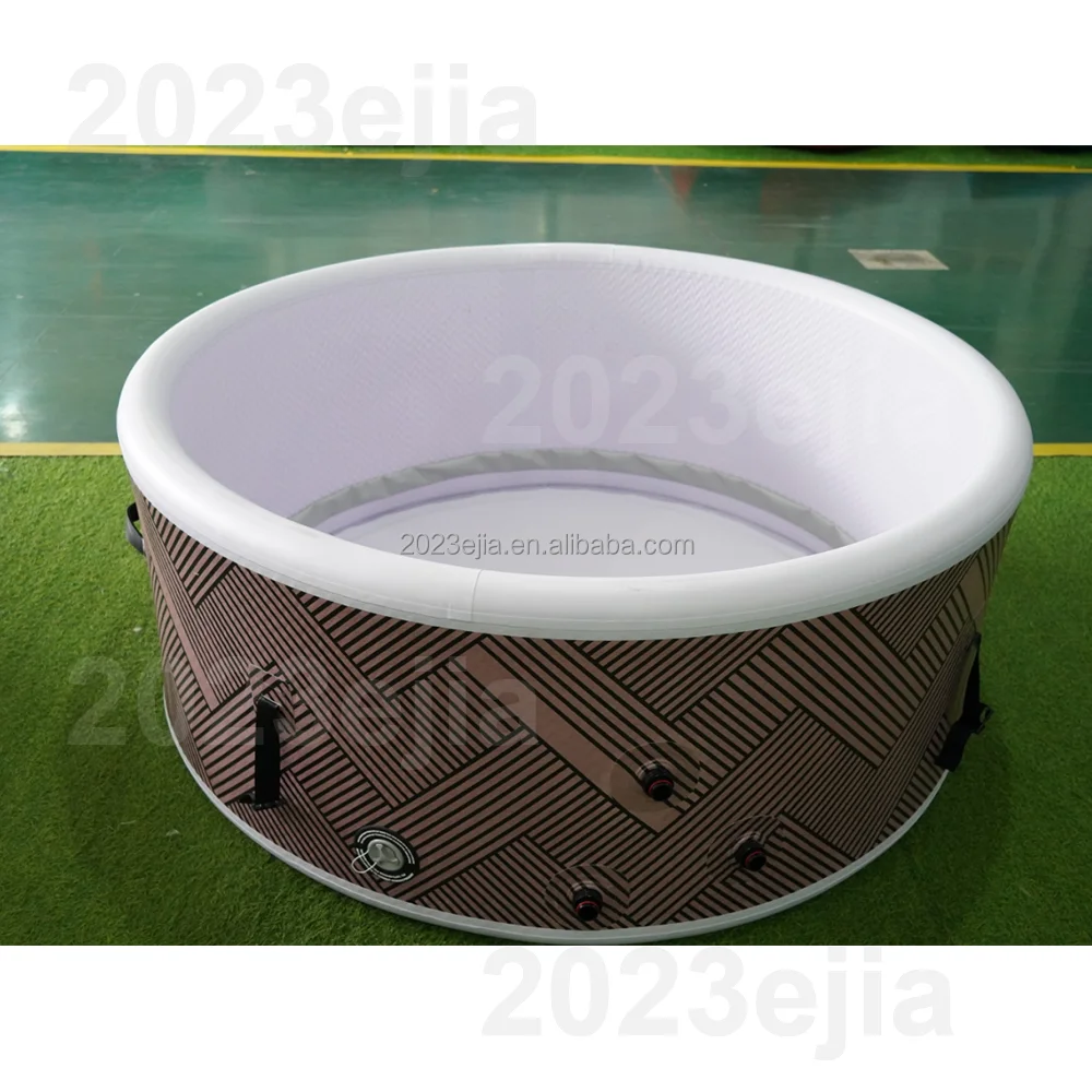 

STLF Luxury 6 Persons Garden Spa Outdoor Portable Whirlpool Spa Air Bubbles Indoor Round Inflatable Hot Tub Spa