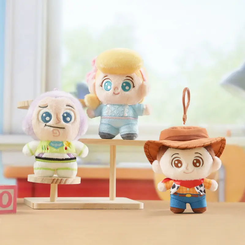 Authentic Potdemiel Genuine Toy Story 5 Forky Knifey Plush Keychain Plushies Backpack Pendant Collection Lovely Birthday Gifts