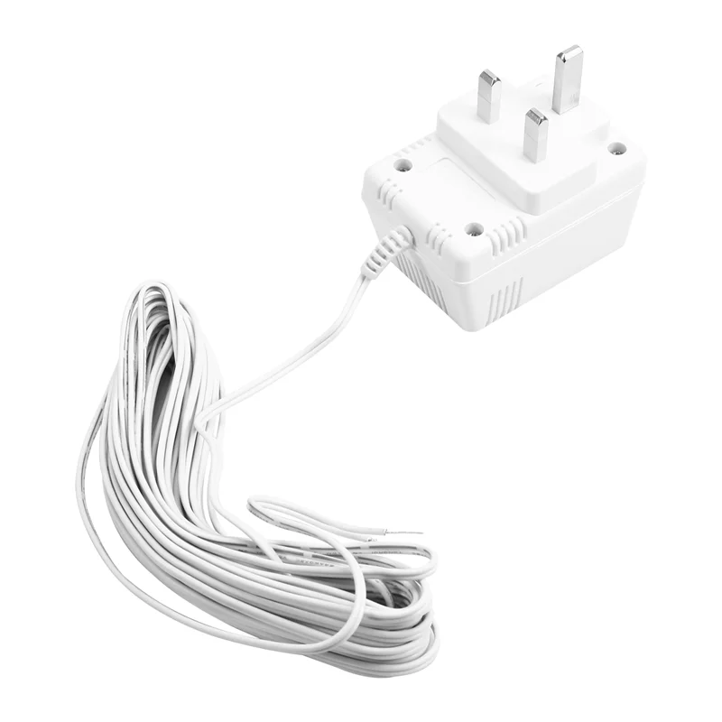 【Must-Haves】24V Doorbell Transformer Adapter  For Video Doorbells Enhanced Performance & Easy Installation UK Plug