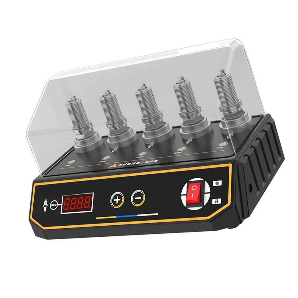 SPT360 Five-Hole Ignition Tester for Vehicle Repair Shops Supporting Various Thread Sizes and Electrode Structures