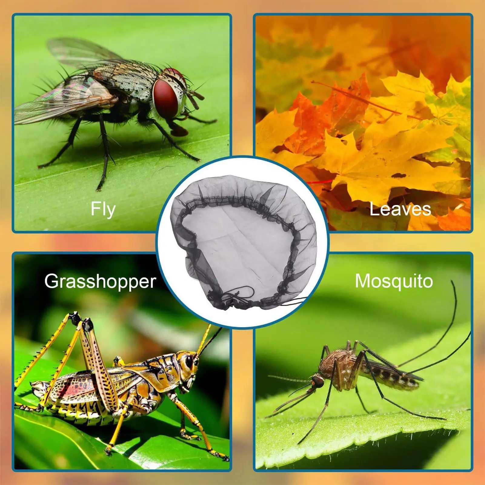 

Rain Barrel Mesh Cover Net Screen With Drawstring For Water Collection Buckets Dustproof Rain Barrels Cover For Yard Outdoor