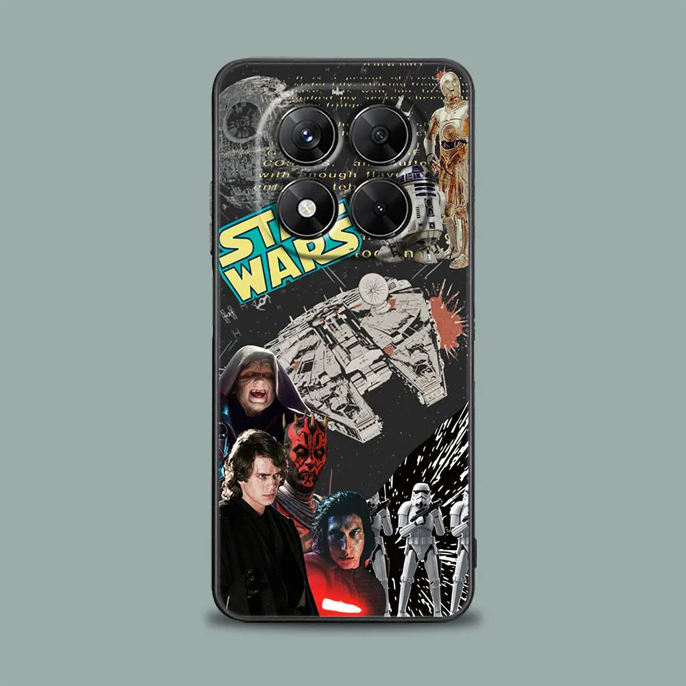 Phone Case For Redmi 15C 14C 13C 12C Back Cover S-Starwars Kyloren Hansolo For Redmi Note 15 14 13 12 Pro Plus 11 10 8 Pro Case view 2