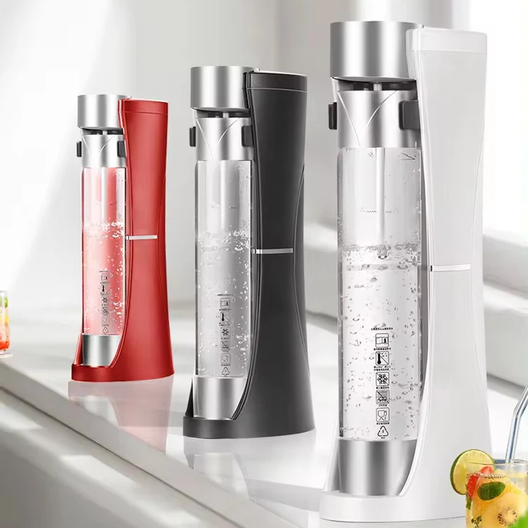 No Electricity Needed with Unlimited Taste Options Soda Dispenser Maker Desktop Carbonated Soda Sparkling Water Maker Machine
