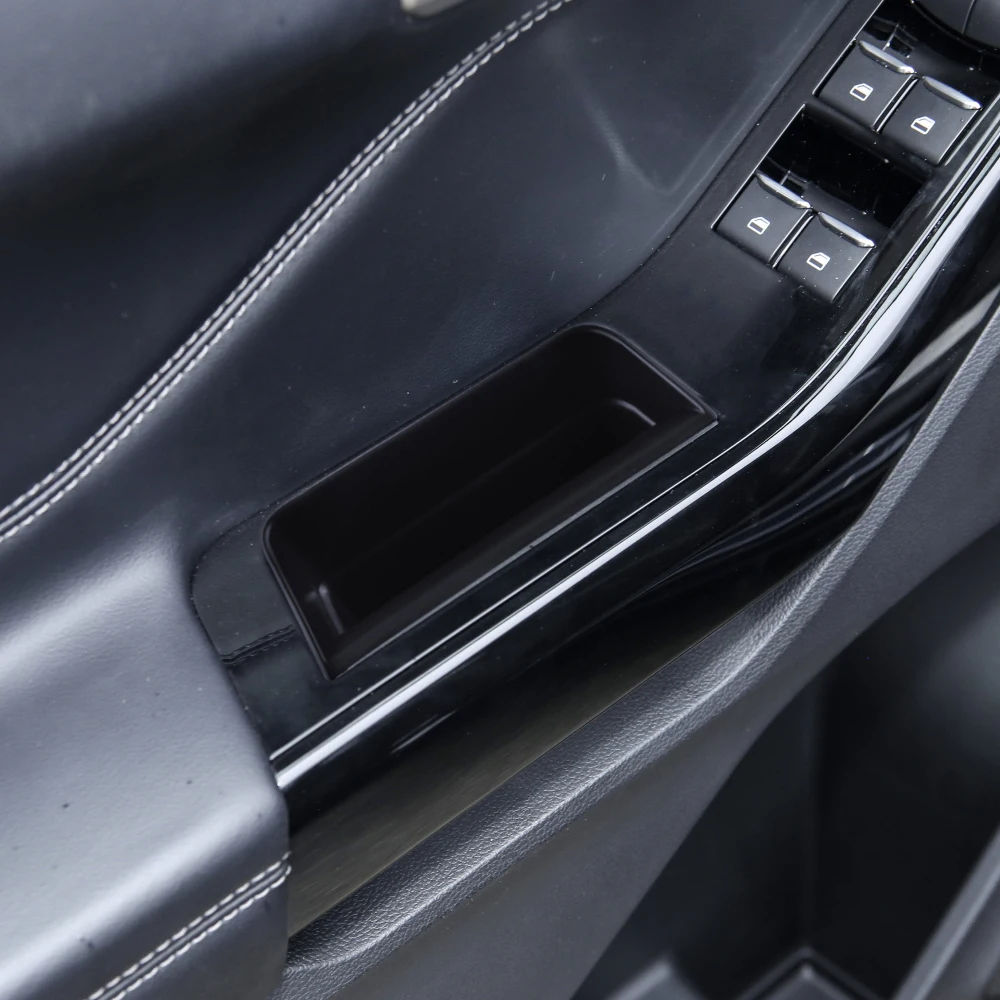 Car Organizer Door Armrest Handle Storage Box Tray for Ford Explorer 2020 2021 2022 2023 XLT Limited Base Interior Accessories