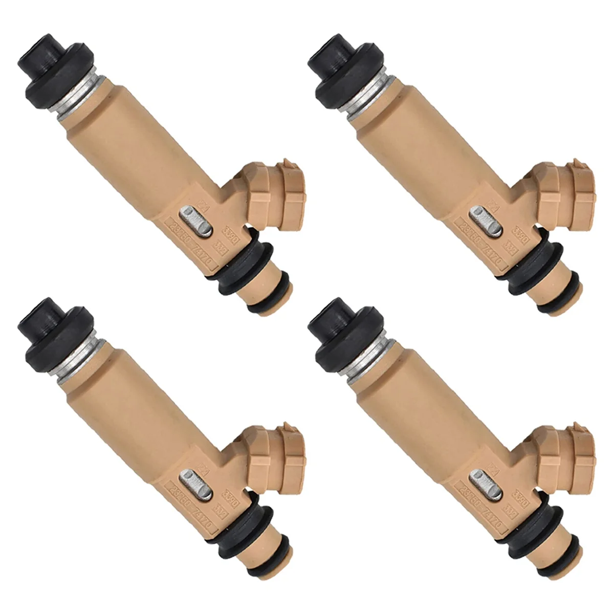 4Pcs Fuel Injectors 23209-74170 23250-74170 for Toyota Camry Rav4 Avensis Ipsum Corona Vista 3SFE