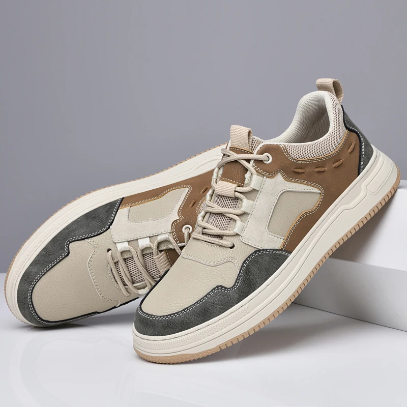 Zapatos de cuero para hombre, calzado deportivo, calzado informal, calzado para conducir, calzado para exteriores, calzado de viaje, calzado para caminar, nuevos estilos