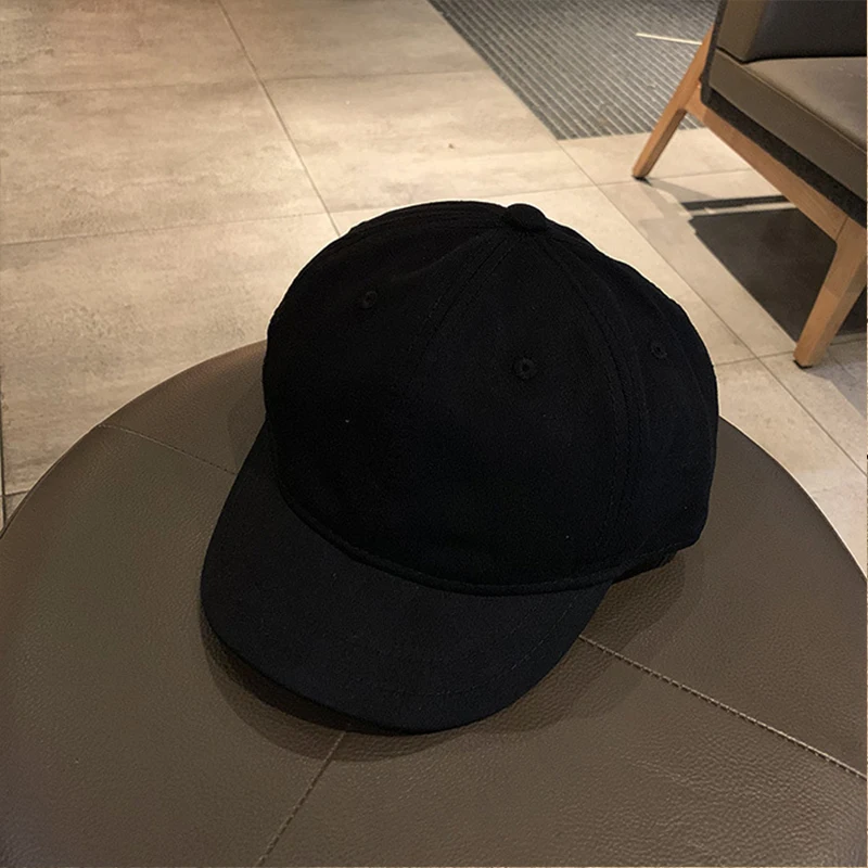 2022 Men\'s Baseball Cap Summer Short Brimmed Hat Peaked Cap Unisex American Small Brimmed Hat Sun Hat Sun Visor Hip-Hop Cap Cool