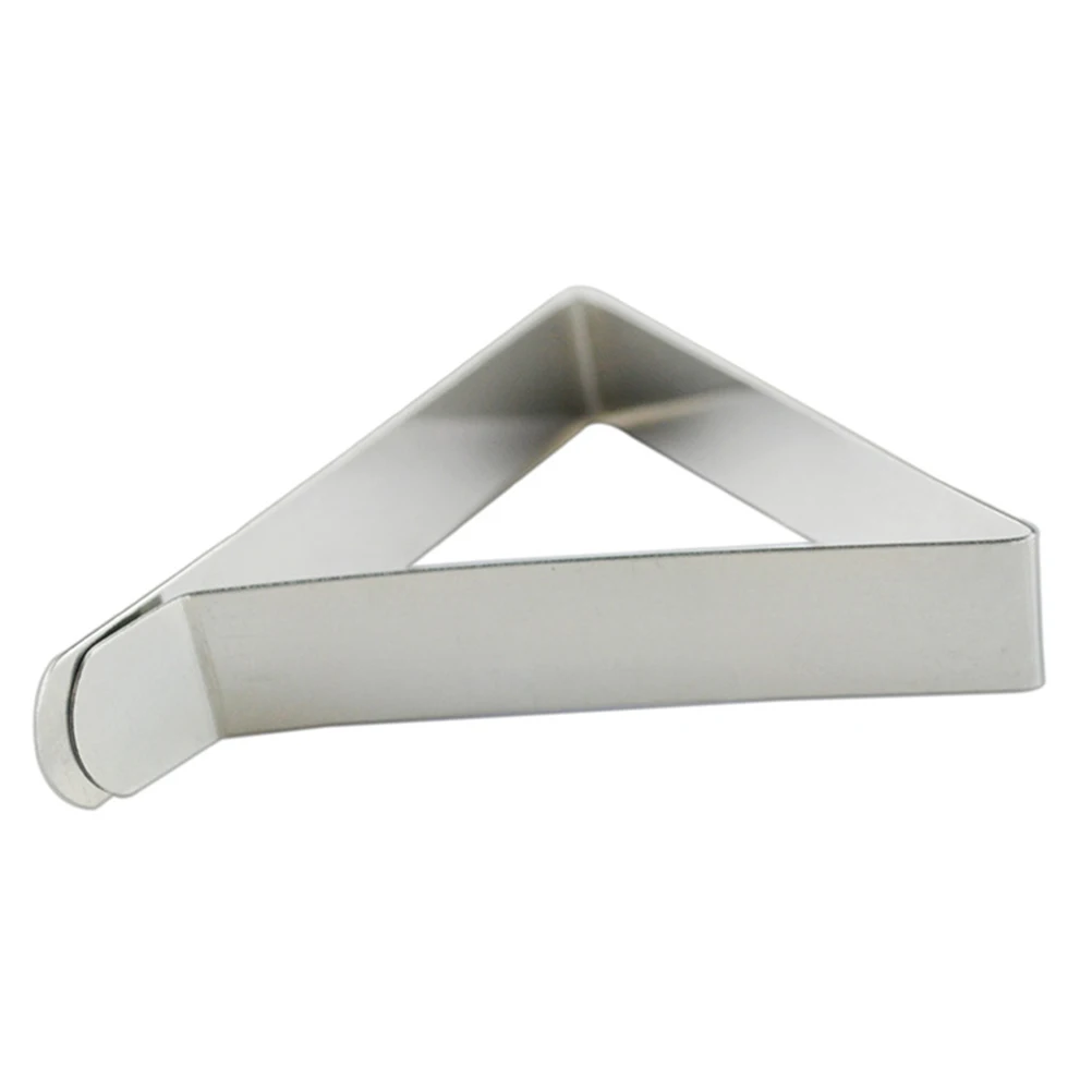 

10 Pcs Table Cloth Clip Large Mouth Tablecloth Clips Cover Stainless Steel Dinner Clamps Holders Easy-to-use Restaurant