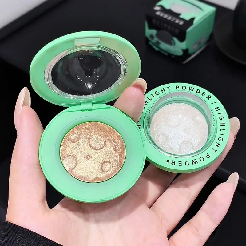 Planet Highlighter powder Makeup High Gloss powder Face Body Brightening Contour Makeup Eye Shadow Lasting Highlighter