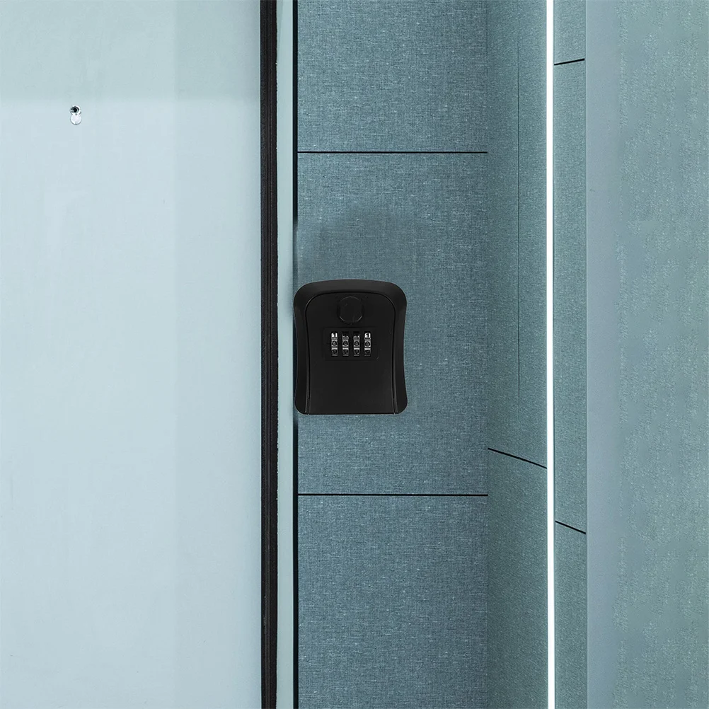 

3Pcs Key Lock Box ABS Code Password Outdoor Wall Mount Security Safe for Spare Keys Lock Box Key Locker