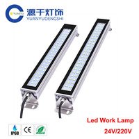 LED Industrial Lamp Waterproof Oil-proof Dust-proof Workshop CNC Lamps 22-53CM 110v 220v 24v 36v leds Machine Work Tool Lights