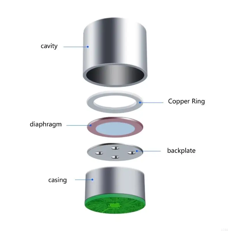 270b однонаправленная электрическая конденсатор микрофоны с микрофонами MIC Капсулы для прозрачного звучания