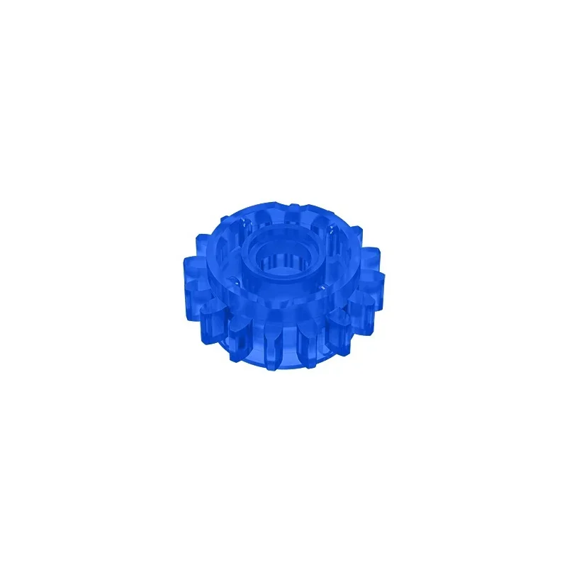 EKBricks Bouwstenen EK-1106 Tandwiel 16 Technische tand met koppeling aan beide zijden Compatibel met Lego 18946 DIY voor kinderen