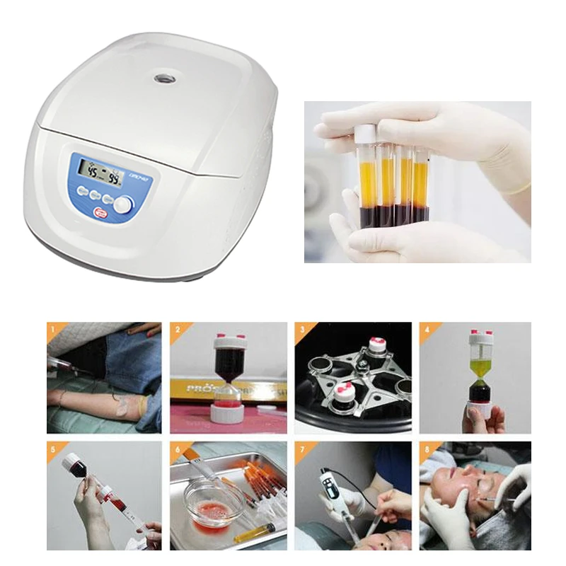 Best Seller Medical Blood PRP  PRF CGF Centrifuge Machine For 5ml 10ml 12ml 15ml PRP Tube Beauty Skin Care Spa Center Clincal