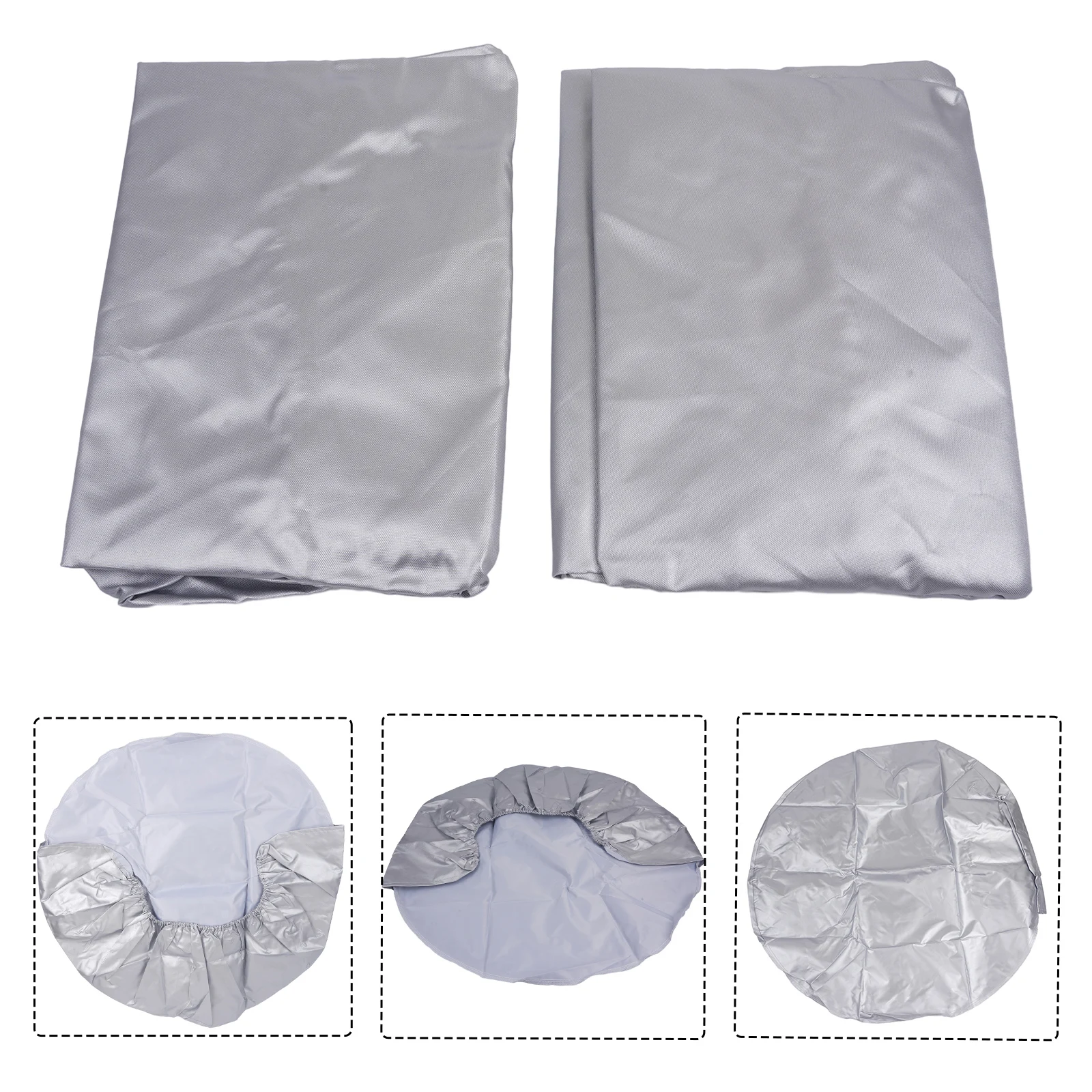 Diameter Tire Covers RV Cover Waterproof Film Auto Motorhome Polyester Protector Protection For Truck Camper Trailer