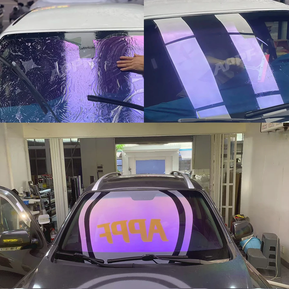

Heat Rejection 99% Purple Chameleon Tint Color Change Windscreen Chameleon Car Window Tint Solar Film
