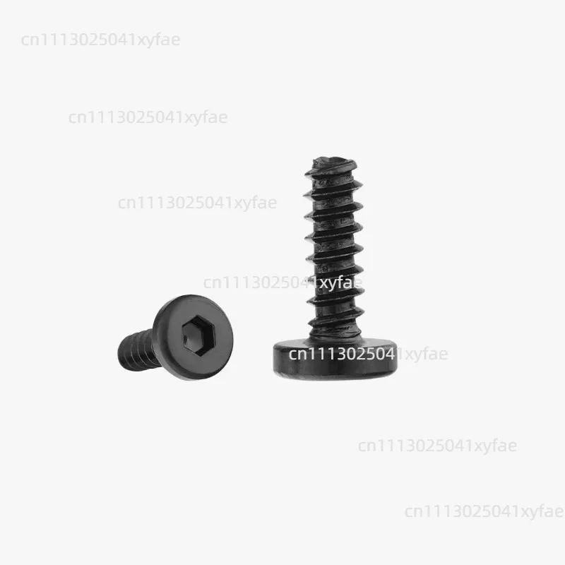 Cylindrical Head Self-tapping Screws BT2.6x8, 100Pcs, AA004, Compatible with 3D Printing Model Assembly