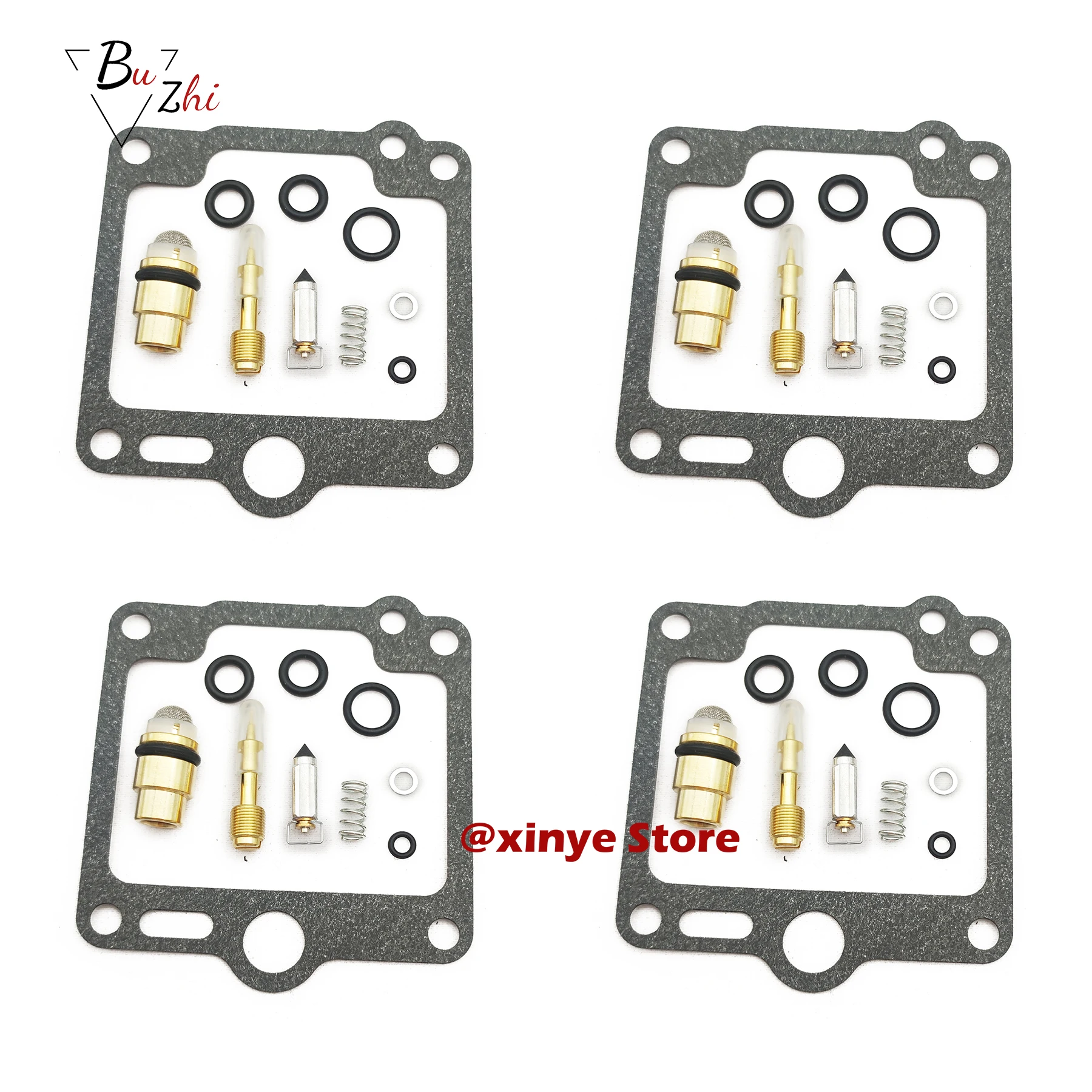 Carburetor repair kit needle valve gasket air screw for Yamaha XJR1300 RP02 1998-2001 XJR1200 1994-1998 XJR 1300 1200