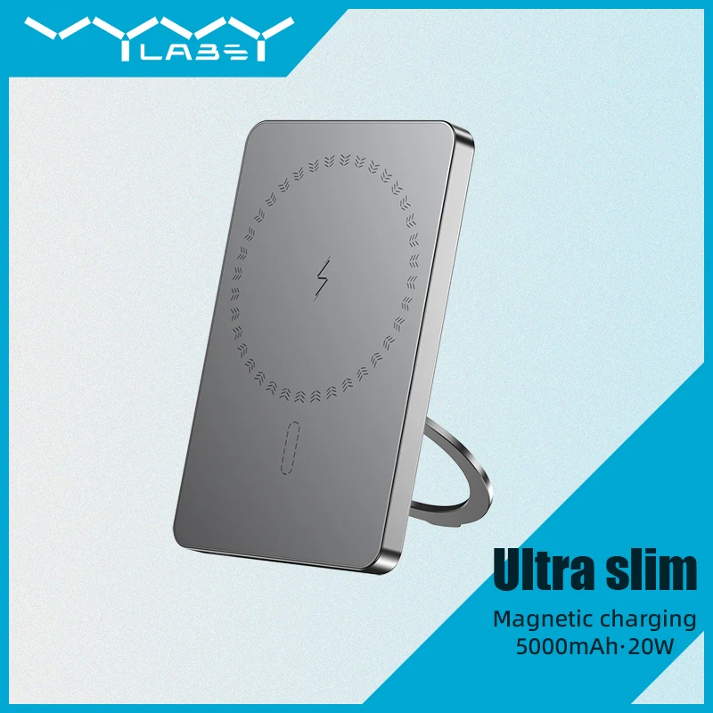 

VYVYLABS 20W 5000mAh Power Bank 3C Certification Mini Magnetic Wireless Charger Powerbank For iPhone 17 Samsung External Battery
