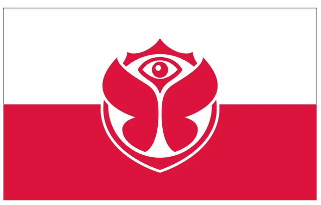 علم بولندي تومورولاند ، مأدبة زينة ، 90x150cm #1