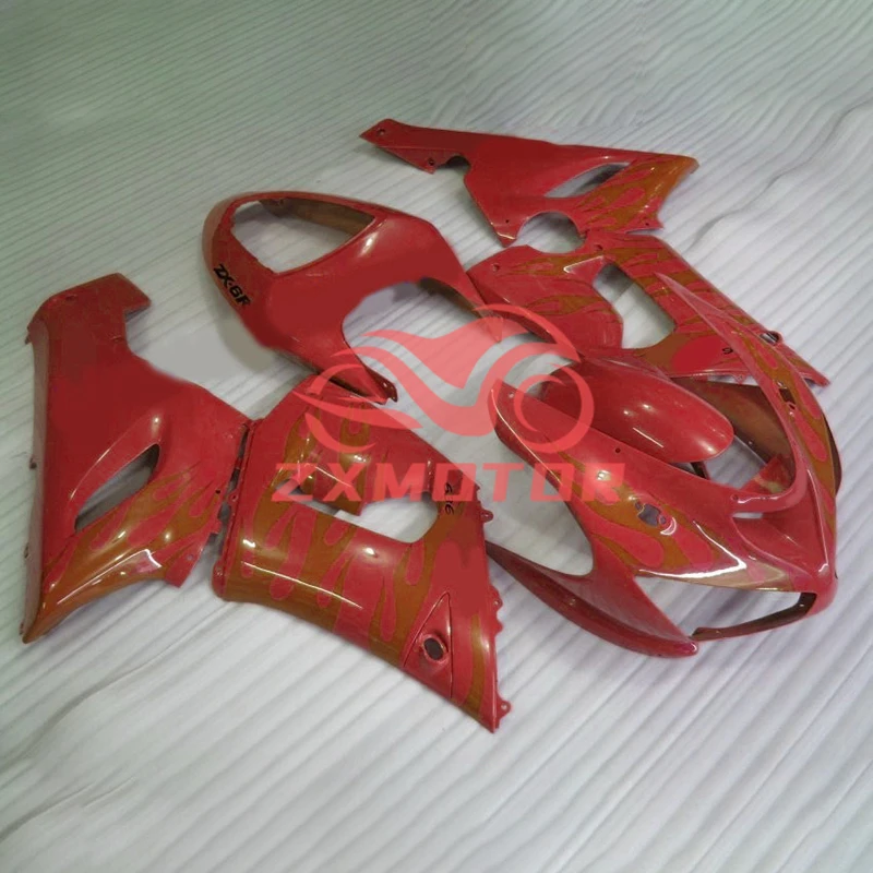 Motorcycle Fairing Set for Kawasaki Ninja 636 ZX6R 2005 2006 ZXMT Plastic 100% Fitting Fairings ZX 6R 05 06