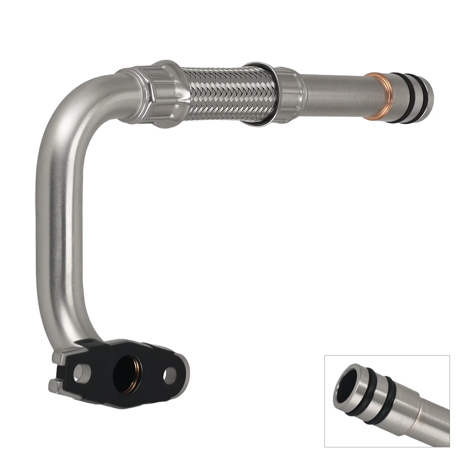 

RH Turbo Oil Return Hose for Ford Explorer Flex Taurus Lincoln 3.5L 2010-2019