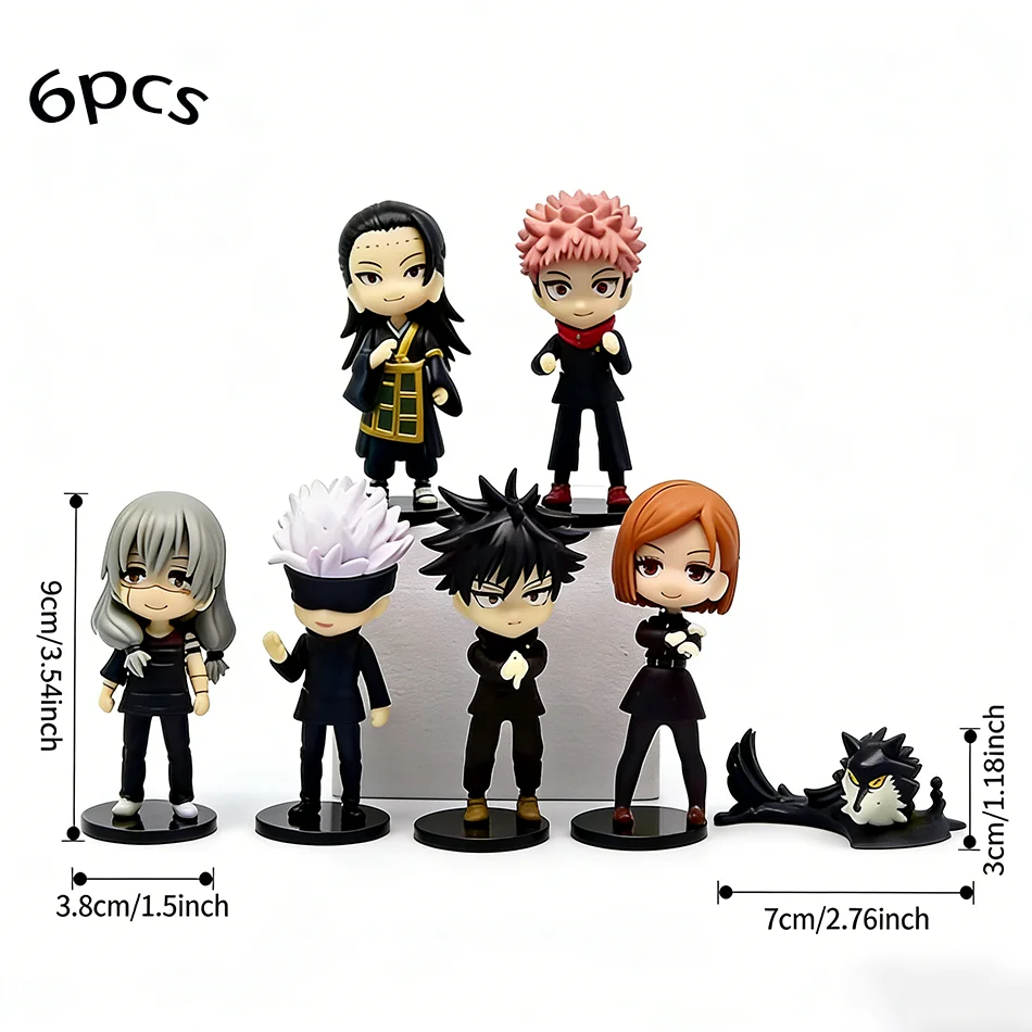 6Pcs/Set Jujutsu Ka…