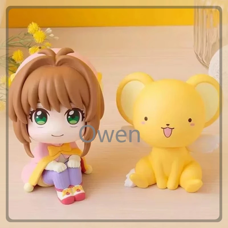 

10cm Anime Cute Cerberus Mini Figurine Cardcaptor Sakura Action Figures PVC Collection Model Toys Birthday Doll Magical Girls