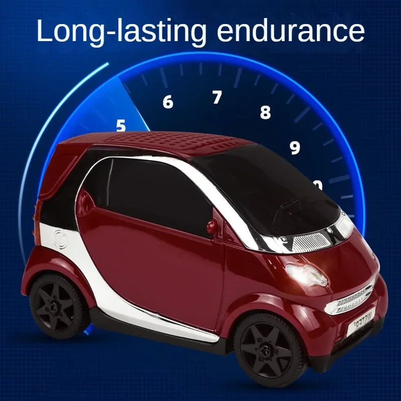 Speaker Bluetooth Mini Portabel Kotak Suara Model Mobil Nirkabel dengan Kualitas Suara HD dan Bass Kuat