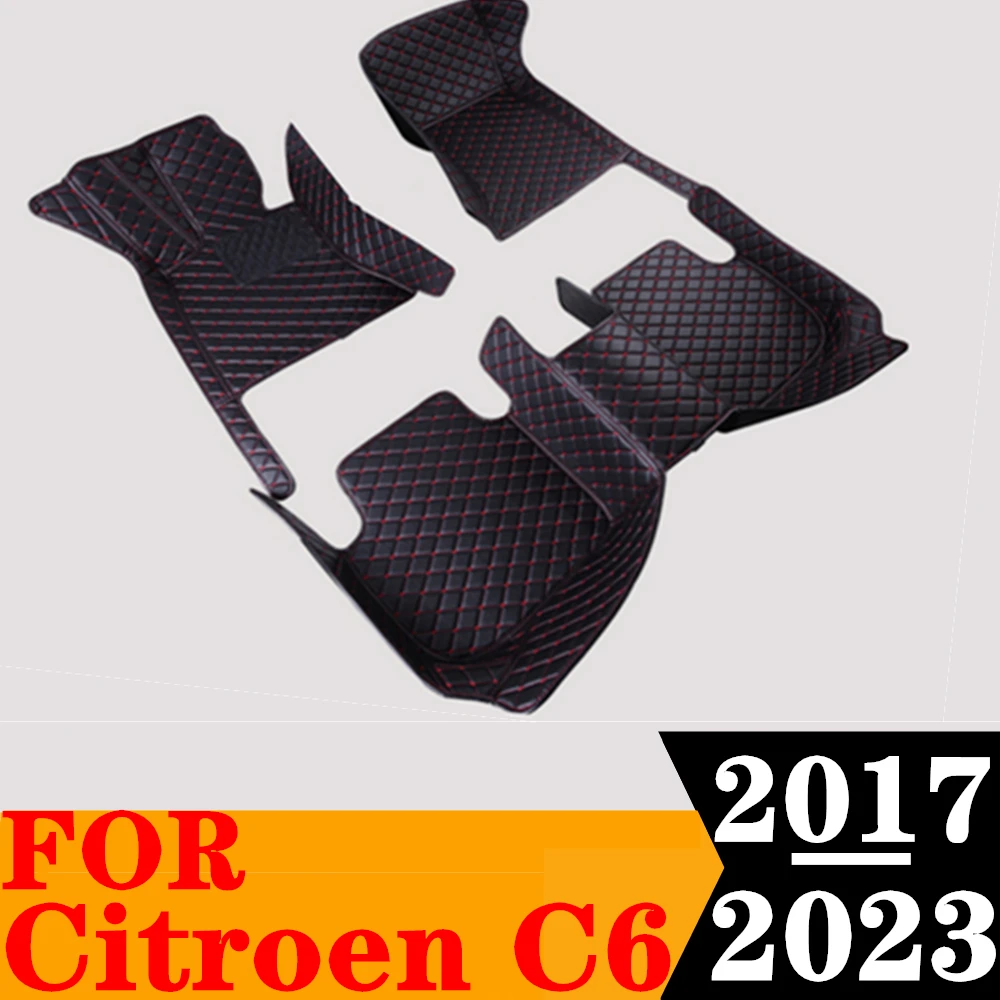 

Автомобильные коврики для Citroen C6 2023 2022 2021 20 2019 2018 2017 Custom Fit FloorLiner Автоматические подушечки для ног Коврик Внутренние детали