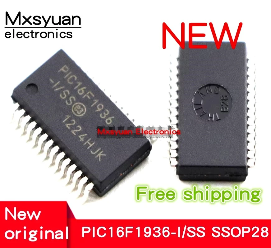 10 قطعة ~ 50 قطعة/الوحدة PIC16F1936-I/SS PIC16F1936 SSOP-28 جديدة ومبتكرة في المخزون