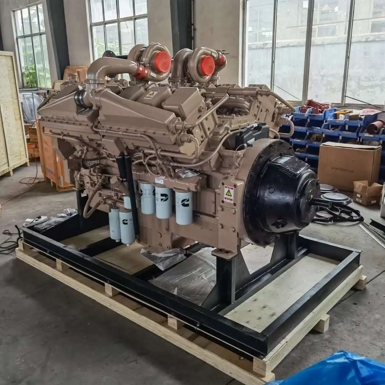 CCEC Cummins KTA38--C1200 1200hp 895kw 2100rpm Diesel Engine For Pump Mining or Construction Machinery