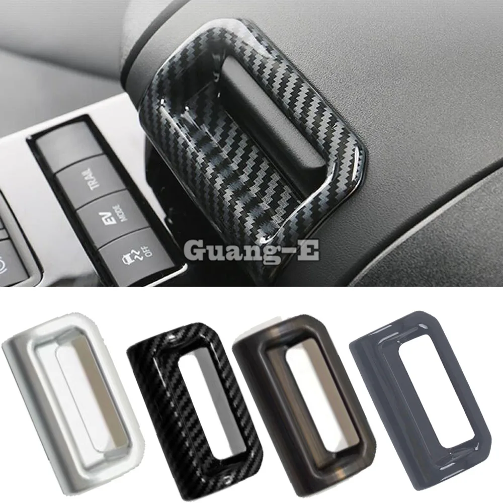 Armrest Box Handle Cover for Toyota Highlander Kluger 2020 2021 2022 2023 2024 2025+Handrail Storage Boxes Puller Trim Frame Car