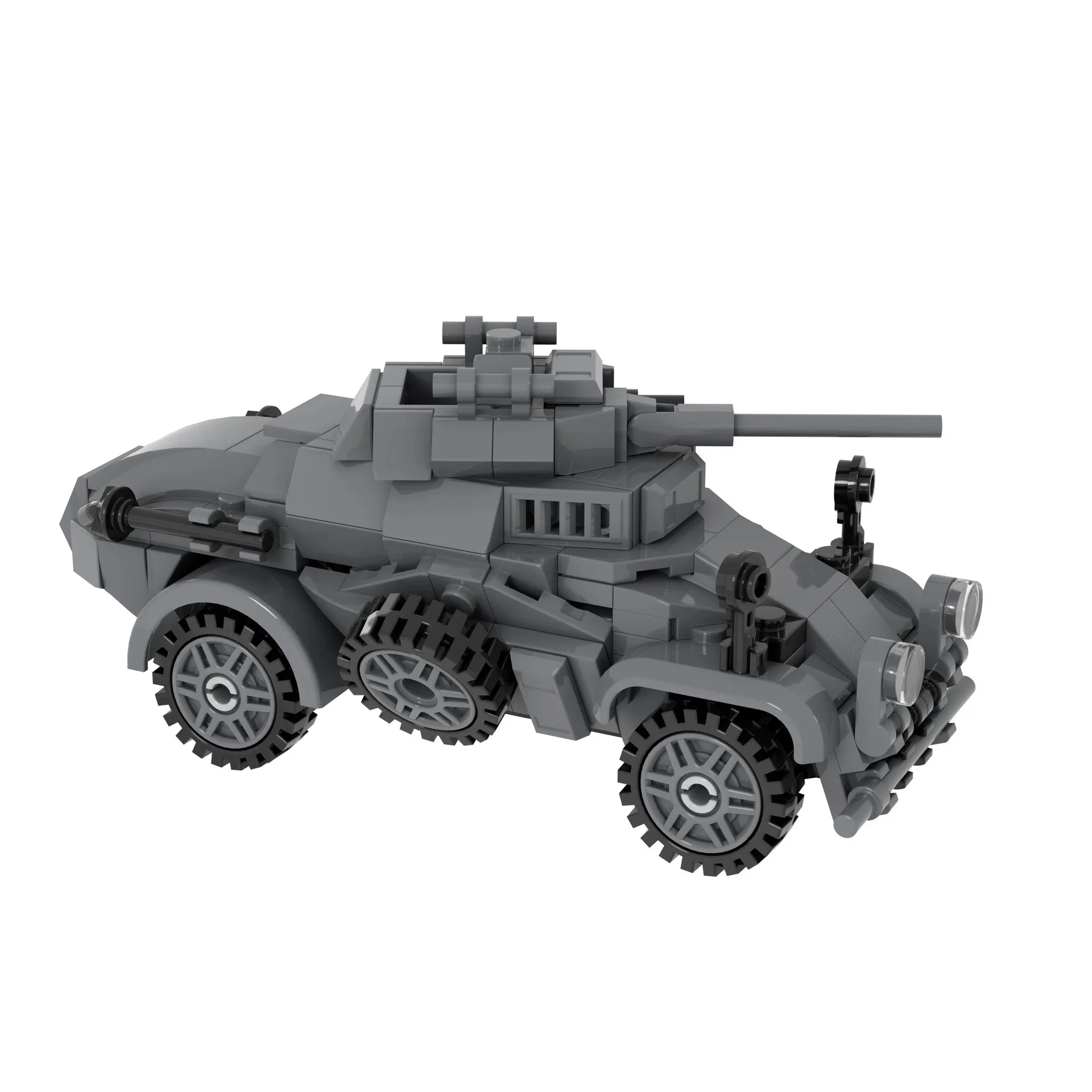 

Military Tanks Staff Car Toy GE US Soviet Command Vehicle Knight Tourer Sd.kfz.222 Desert Assault Truck Building Block Army Set
