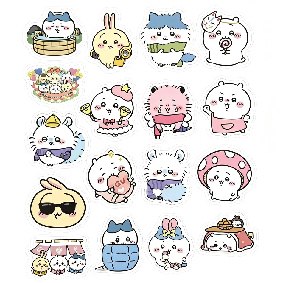 Meistverkaufte 100 Stück Kawaii Jiikawa Cartoon-Aufkleber Dekorative Schreibtisch-Laptop-Scrapbook-Gepäck-Aufkleber Niedliche Graffiti-Sticker als Geschenk für Kinder – Detail 5